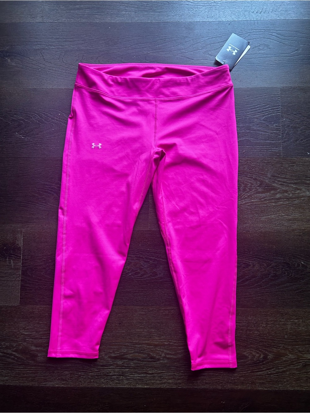 Under Armour Girls Vibrant Pink Performance Leggings